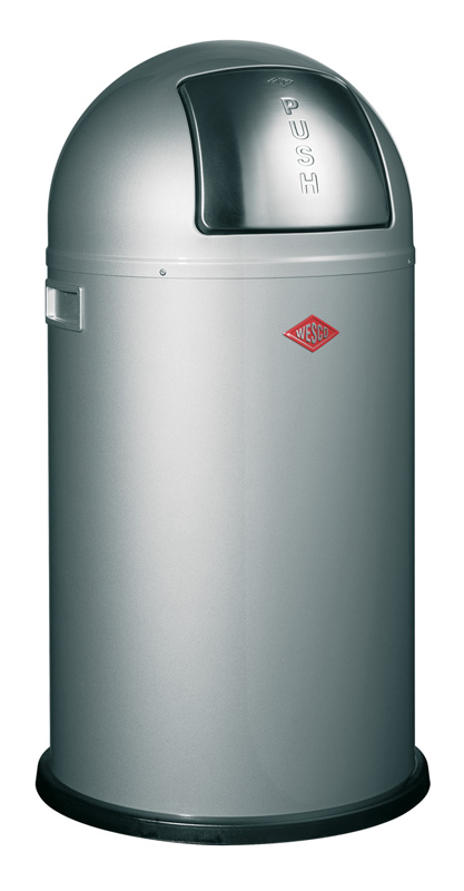 Abfallbehälter Pushboy (Wesco) Grau 50 Liter