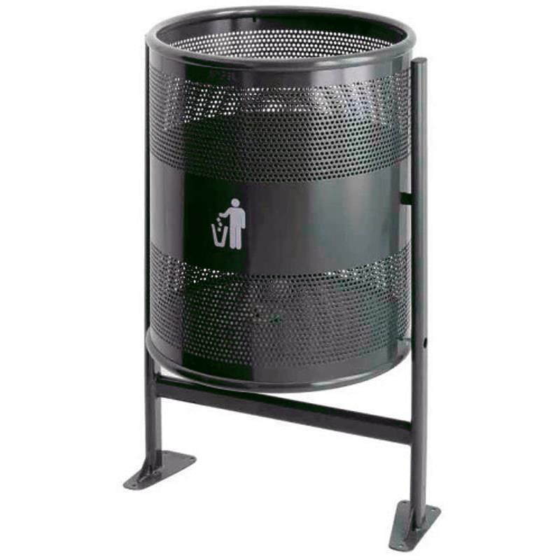 Abfallbehälter 80 Liter auf Ständer Abfallbehälter 80 Liter auf Ständer