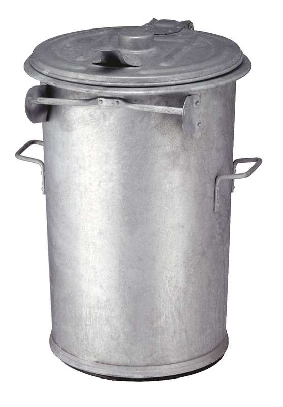 Verzinkter Abfallbehälter 110 Liter