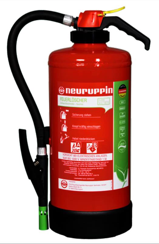 6 ltr. Schaum-Auflade-Feuerlöscher, 56,99 €