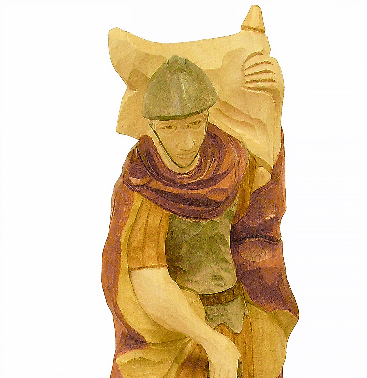 Florian-Figur farbig - 55 cm