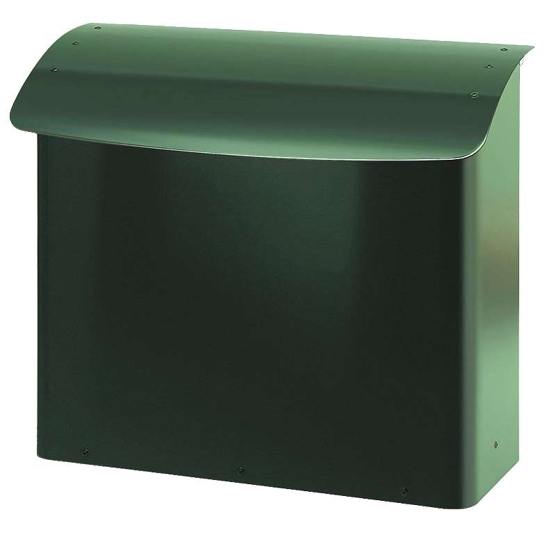 Briefkasten feuerfest 41,5 cm Grün