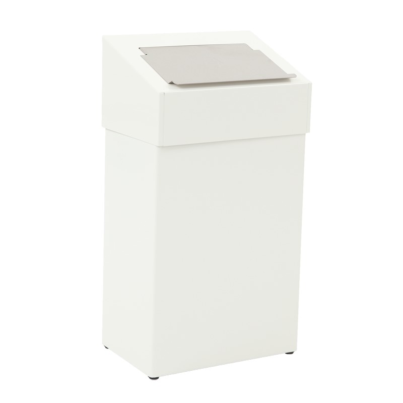 Abfallbehälter 18 Liter in Weiß