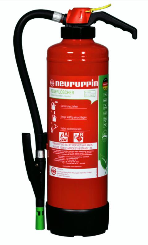 Schaum Auflade-Feuerlöscher FluorineFree 06 FC